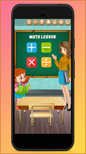 Android application Kids Math screenshort