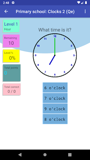 Primary School Education  Flashcard English