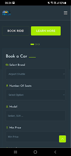 TaxiLAB Screen 2