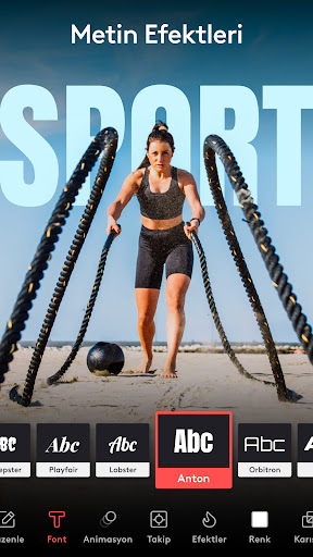 Videoleap, Lightricks Editörü ekran görüntüsü