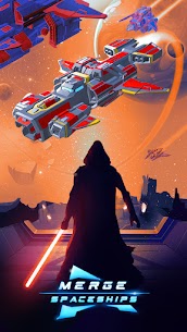 Merge Spaceship MOD APK :Space Games (Unlimited Money) Download 5