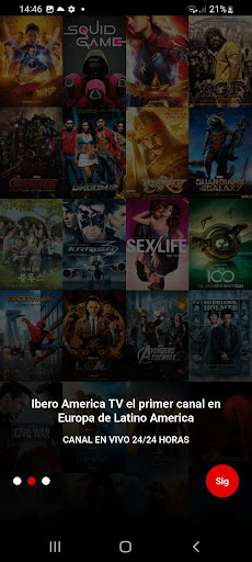 IBERO AMERICA TV Screen 2