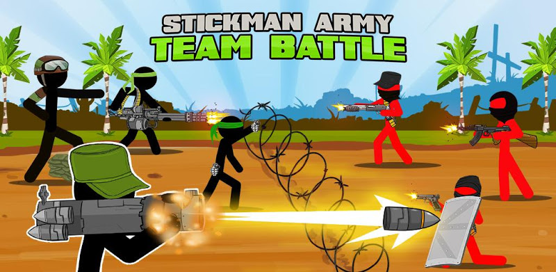 Stickman Army : Team Battle