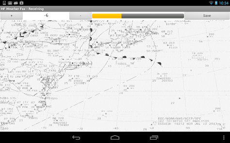 Screenshot 4 HF Weather Fax android