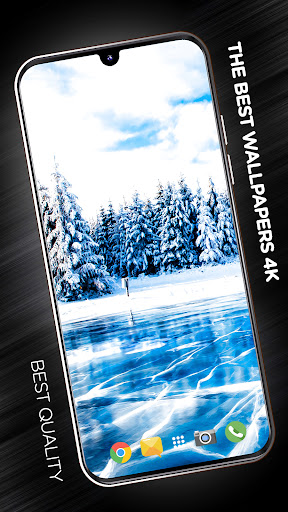 Android application Winter Wallpapers in 4K screenshort