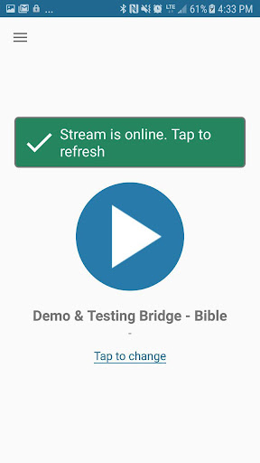 Android application ListenToChurch Pro screenshort