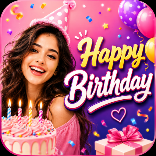 Logo Birthday Video Maker & Song