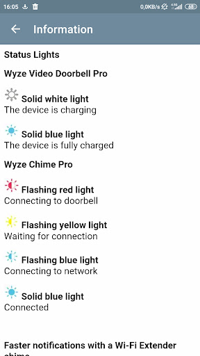 Wyze Video Doorbell Pro Guide Screen 2