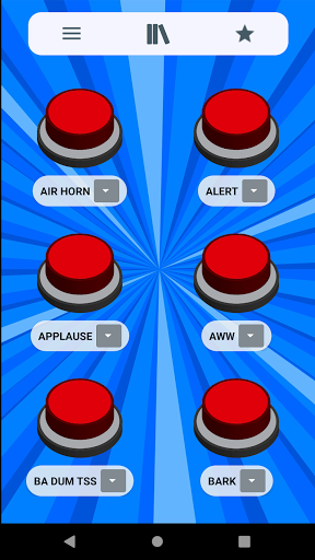 Android application 100 Sound Buttons to prank screenshort