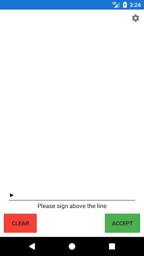 Android application POS Pad screenshort
