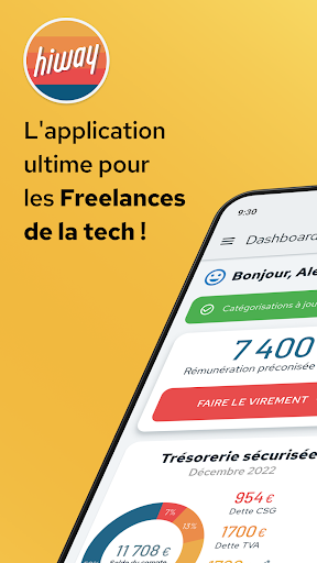 Android application Hiway screenshort