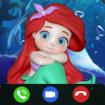 Cover Image of Скачать Mermaid Princess Fake Call  APK