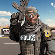 Virtual Police Officer Crime City- Gangster Games icon