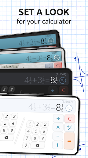 Screenshot of Fraction Calculator Plus