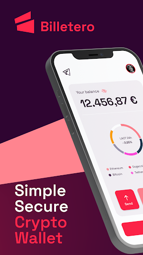 Android application Billetero - Easy Crypto Wallet screenshort