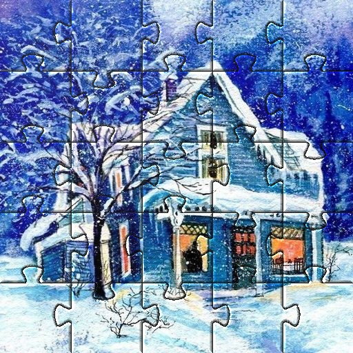 Houses Jigsaw Puzzles Games
