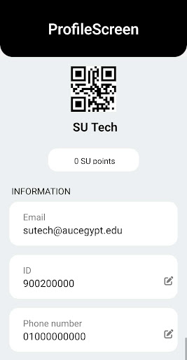 Android application AUC Student Union screenshort