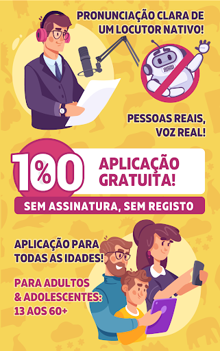 Visualização do aplicativo