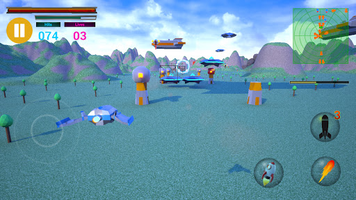 Android application Space Shooter Strike screenshort