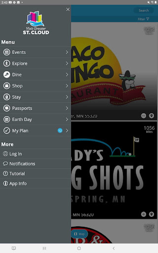 Screenshot of Visit Greater St. Cloud