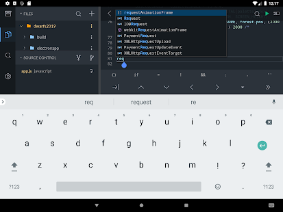 Spck Code Editor / JS Sandbox / Git Client android2mod screenshots 16