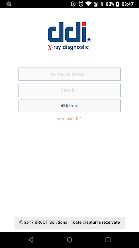 Android application ddi Imaging screenshort