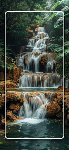 Screenshot of Cool Waterfall Wallpaper 4K HD