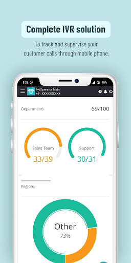 Android application MyOperator screenshort