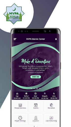 Android application Mountain View Palo Alto Islami screenshort