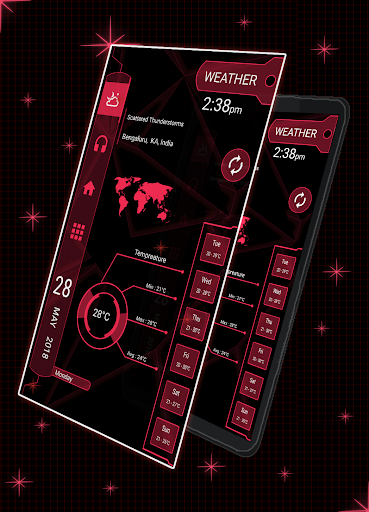 Screenshot of Strip Hi-tech Launcher 2025