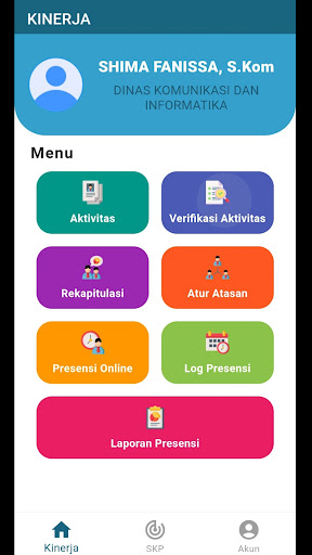 E-Kinerja Kabupaten Temanggung Screen 2