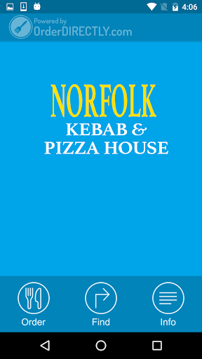 Android application Norfolk Kebab & Pizza House screenshort
