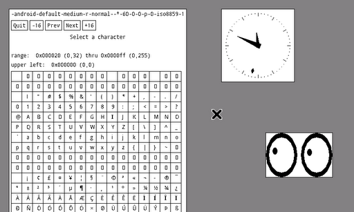 Android application X Server screenshort