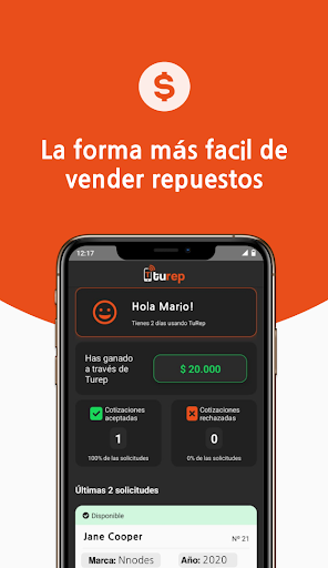 Android application TUREP screenshort