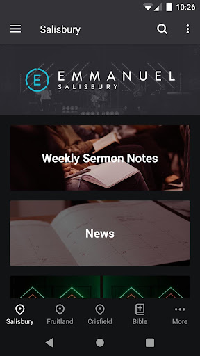 Android application Emmanuel Wesleyan Church screenshort