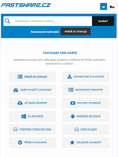 Android application FastShare v2 screenshort