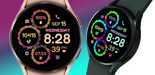 Vibrant Bloom Watchface