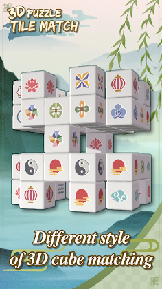 3D Tile Match Puzzle - Screenshot 1