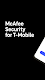 screenshot of McAfee® Security for T-Mobile