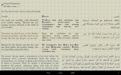 Coptic Reader Ekran görüntüsü