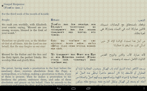 Coptic Reader Screenshot