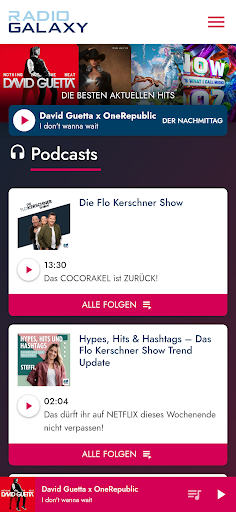 Android application Radio Galaxy Bayern screenshort