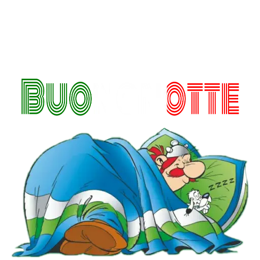 Sticker Buongiorno, Buonanotte