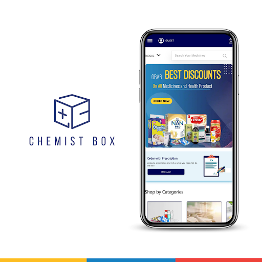 Android application Chemist Box screenshort