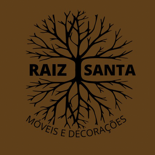 Raiz Santa Móveis e Decoração logo