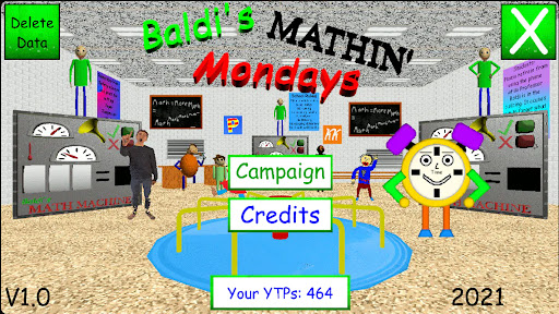 Buldi's Mathin' Mondays basic Baldis Basic Mathin Mondays screenshots 1