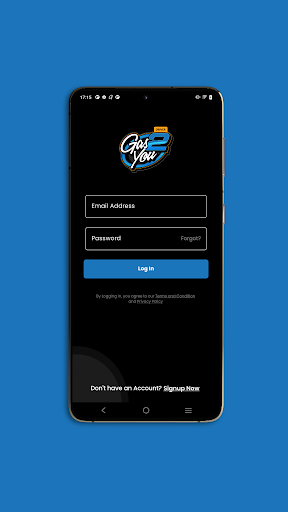 Android application Gas2you Driver screenshort
