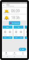 Imsak / Iftar: Sunrise, Sunset APK Gambar Screenshot #9
