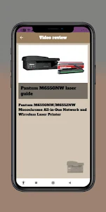 Pantum M6550NW laser guide