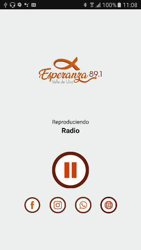 Android application Esperanza Radio screenshort